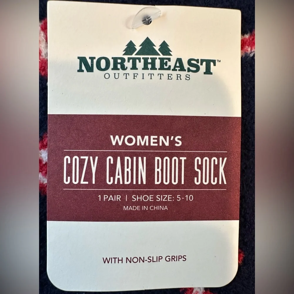 Women’s Cozy Cabin Boot Socks  - NIP/NWT